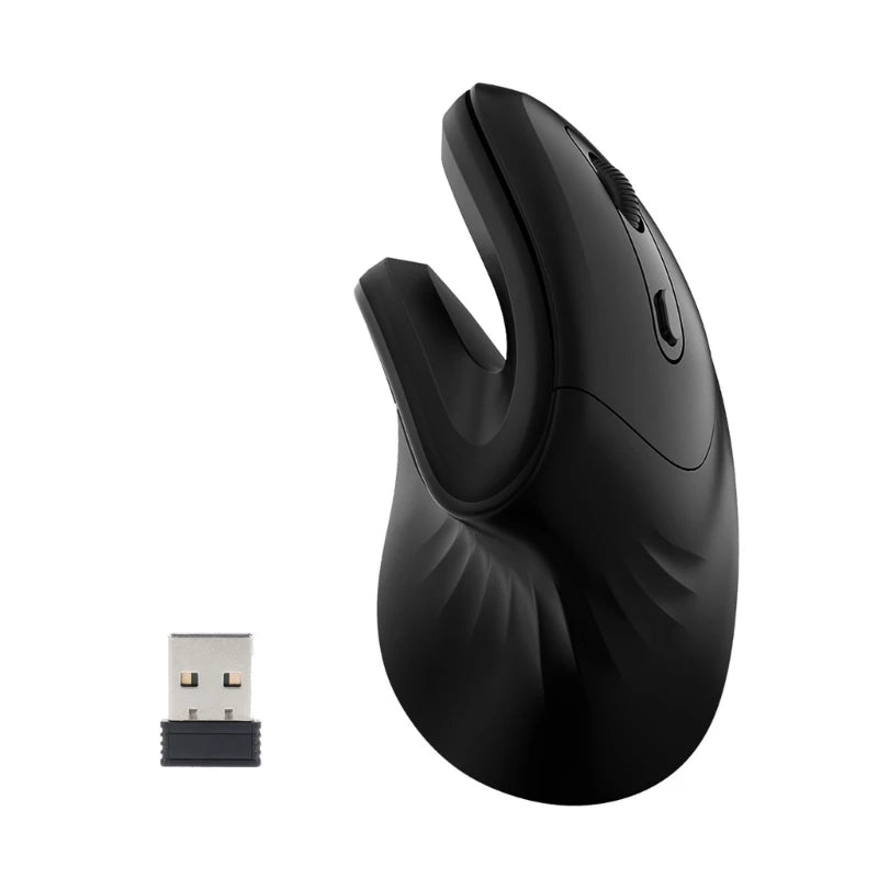 Right Hand Vertical Mouse Ergonomic Gaming Mouse USB Optical Wrist Healthy Mice Mause For PC