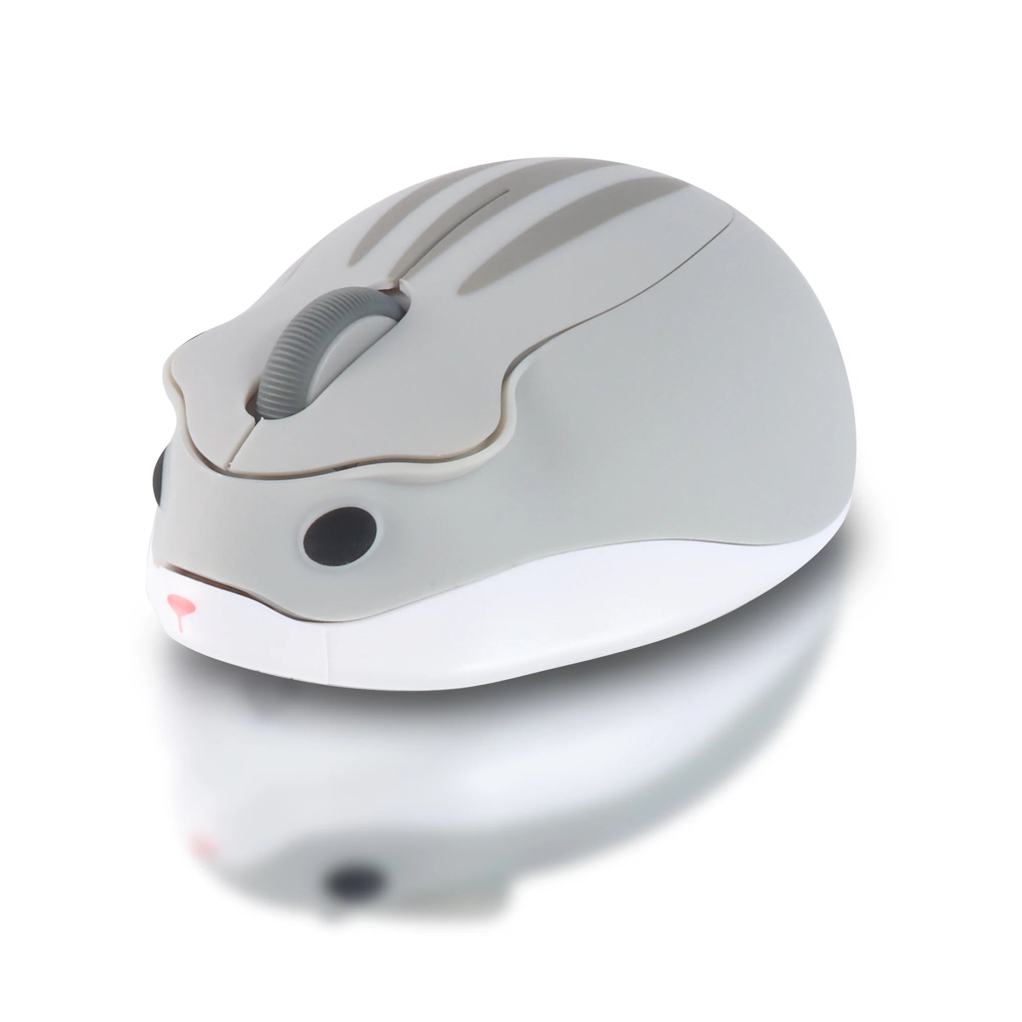 Bluetooth 2.4G Wireless Silent Mouse Cute Hamster Design Lightweight Mini Girls Mice For Laptop Computer